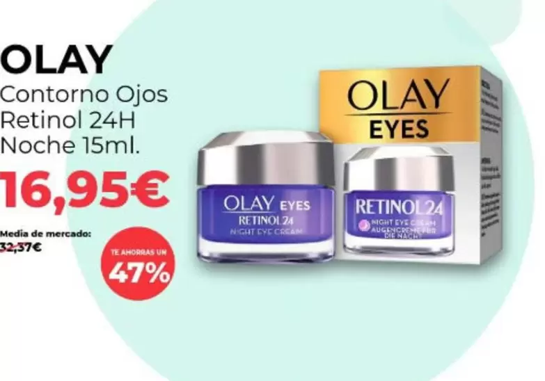 Olay - Contorno Ojos Retinol Noche