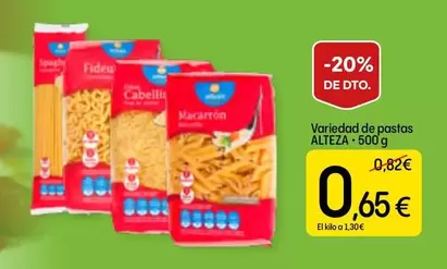Alteza - Variedad De Pastas