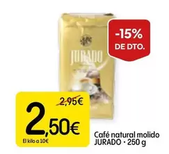 Jurado - Cafe Natural Molido