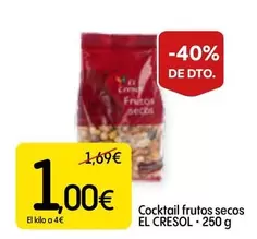 El Cresol - Cocktail Frutos Secos