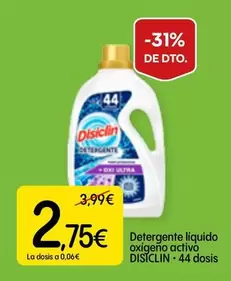Disiclin - Detergente Liquido Oxígeno Activo
