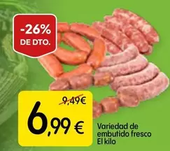 Variedad De Embutido Fresco