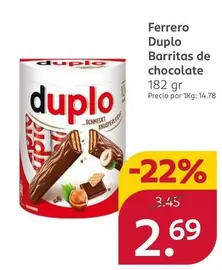 Ferrero Rocher - Duplo Barritas De Chocolate