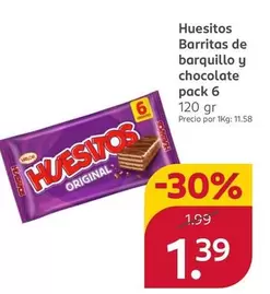 Huesitos - Barritas De Barquillo Y Chocolate
