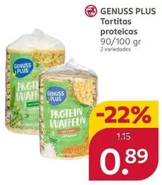 Plus - Tortitas Proteicas