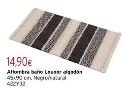 Alfombra Bano Louxor Algodón