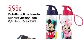 Botella Policarbonato Minnie/Mickey Icon