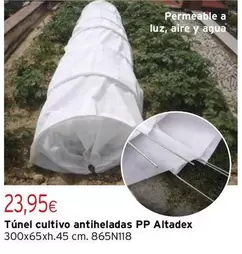 Aire - Túnel Cultivo Antiheladas Pp Altadex