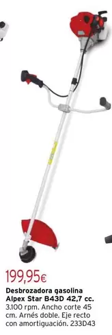 Alpex - Desbrozadora Basolina Ajoex Star 4830 427 Cc