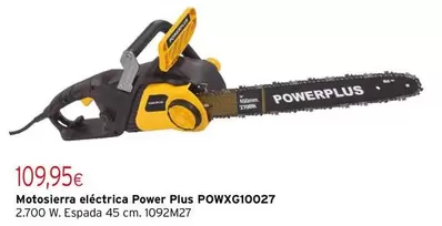 Power plus - Motosierra Eléctrica Powxg10027