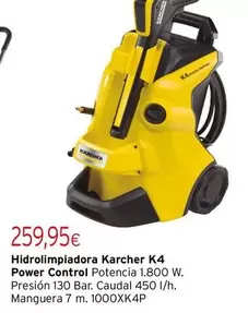 Kärcher - Hidrolimpiadora K4 Power Control
