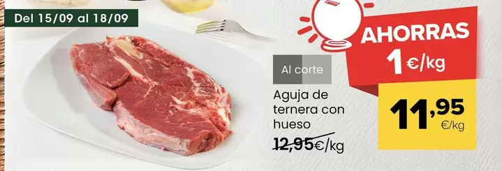 Aguja De Ternera Con Hueso