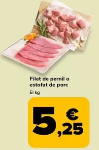 Filet De Pernil O Estofat De Porc