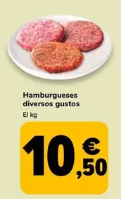 Hamburgueses Diversos Gustos