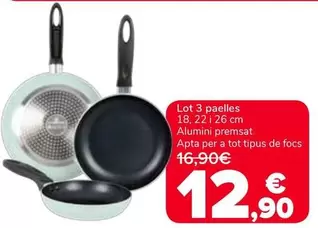 Lot 3 Paelles