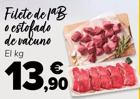 Filete De 1ab O Estofado De Vacuno