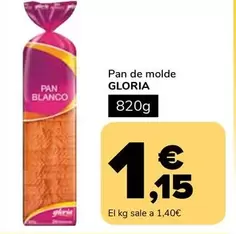 Gloria - Pan De Molde