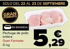 Pechuga De Pollo Entera
