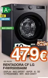 LG - Rentadora Cf F4wr5009a6m