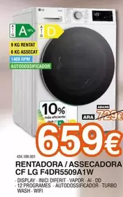 LG - Rentadora / Assecadora Cf F4dr5509a 1w