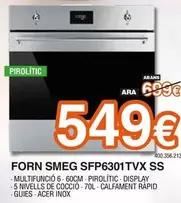 Smeg - Forn SFP6301TVX  SS