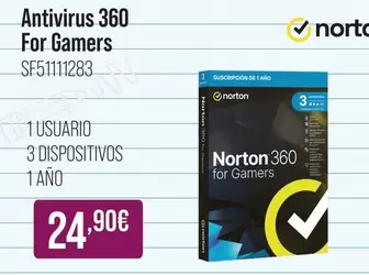 Norton - Antivirus 360 For Gamers
