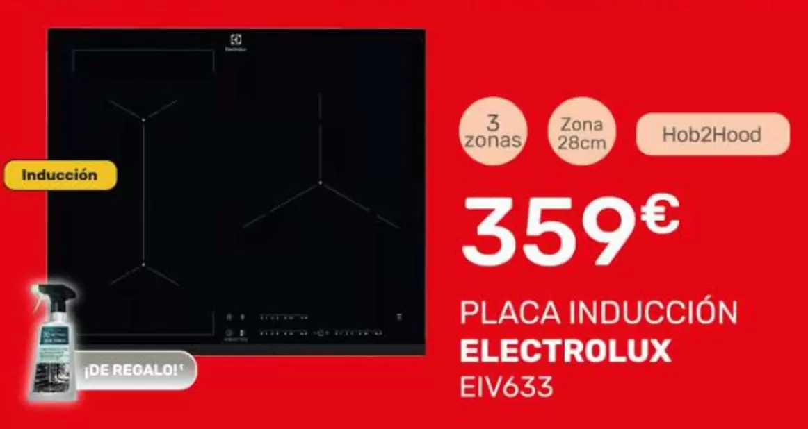 Electrolux - Placa Inducción Eléctrolux