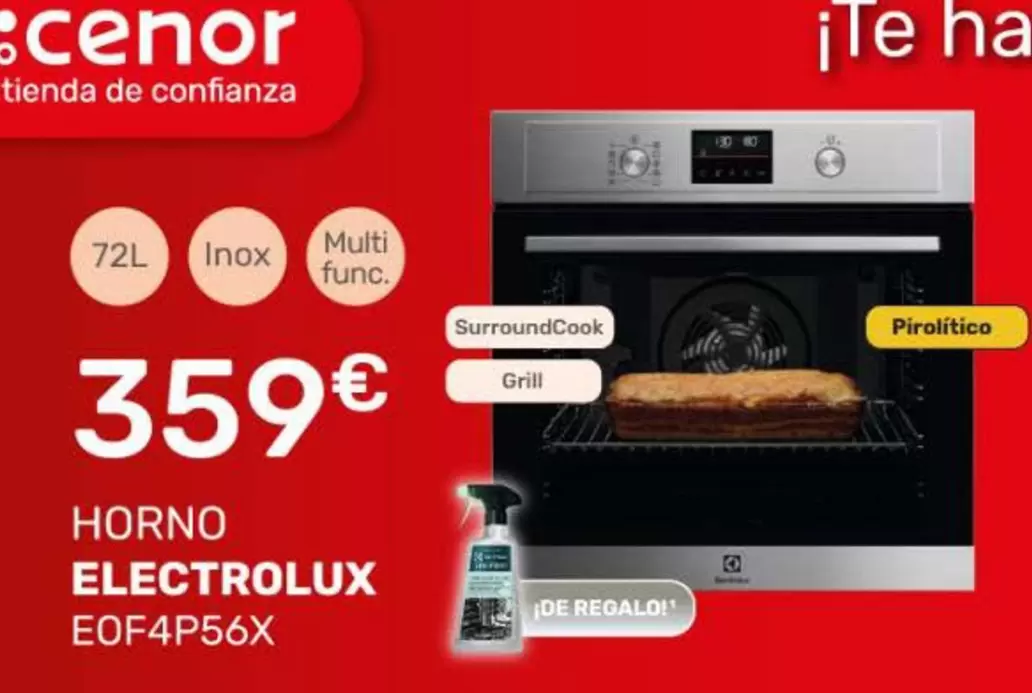 Electrolux - Horno Eof4p56x