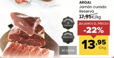Argal - Jamon Curado Reserva