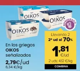 Danone - En Los Griegos Oikos Senalizados