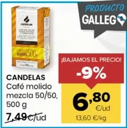 Candelas - Cafe Molido Mezcla 50/50