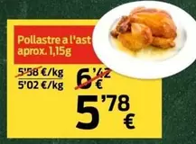 Pollastre A L'ast