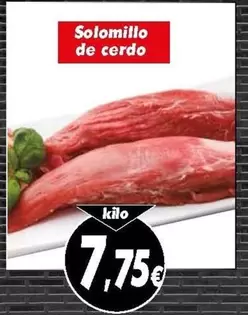 Solomillo De Cerdo