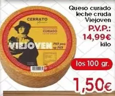 Cerrato - Queso Curado Leche Cruda Viejoven