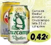 Cruzcampo - Cerveza Radler Amstel