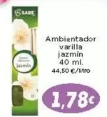 Sabe - Ambientador Varilla Jazmin