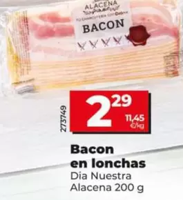 Dia Nuestra Alacena - Bacon En Lonchas 