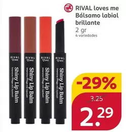 Rival - Loves Me Balsamo Labial Brillante