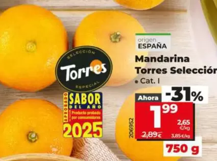 Torres Selección - Mandarina 