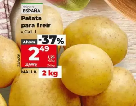 Patata Para Freír 