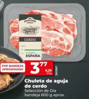 Seleccion De Dia - Chuleta De Aguja De Cerdo 