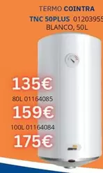 Cointra - Termo Tnc 50Plus 01203955 Blanco