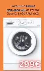 Edesa - Lavadora EWF-6000 WH  