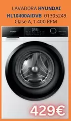 Hyundai - Lavadora Hl10400aidvb 01305249 Clase A