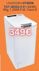 Otsein - Lavadora Tot 283d2s-c 01 Trabajo