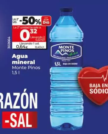 Monte Pinos - Agua Mineral