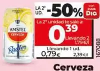 Amstel - Cerveza Radler Con Limón 