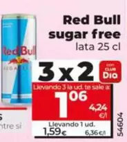 Red Bull -  Sugar Free 