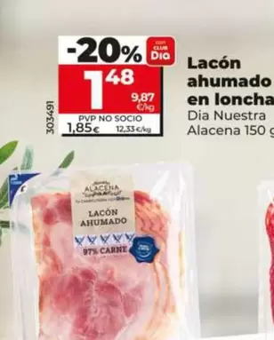 Dia Nuestra Alacena - Lacón Ahumado En Lonchas