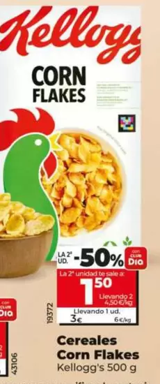 Kellogg's - Cereales Corn Flakes